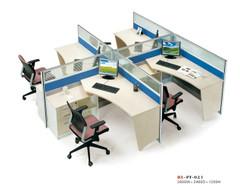 供应屏风式办公桌-上海功迪定做家具厂家-办公桌生产厂家图片