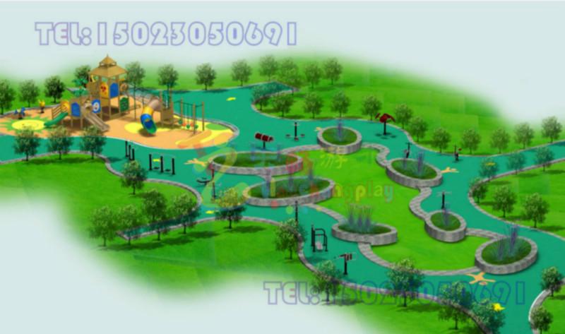 成都多功能儿童游乐园,幼儿园设计装修,公园防腐木制攀爬, 重庆万州室外幼儿园玩具