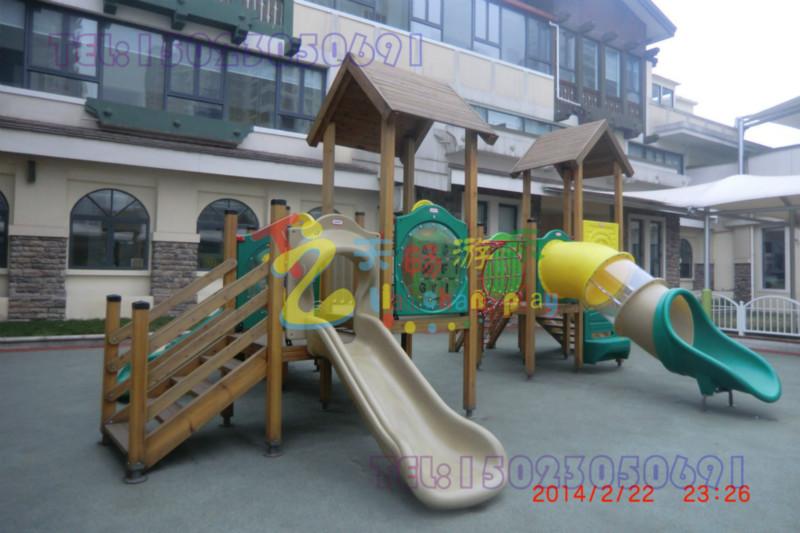重庆大型木质玩具安装/重庆大型滑梯厂家供应/重庆双桥区木质攀爬玩具