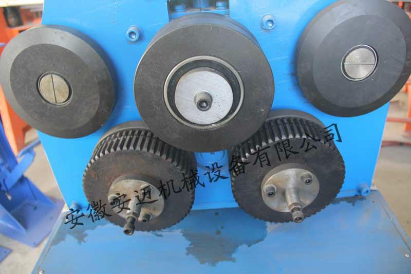 供应角铁卷圆机型号JY-50角铁卷圆机立式角钢卷圆机电动角铁卷