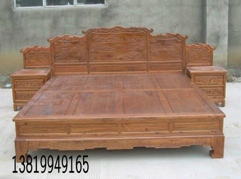 供应仿古架子床，明清古典家具架子床，东阳木雕家具批发中心