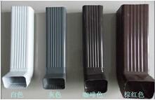 蒂美DMI定制铝合金材质 8*10方形雨水管及配件厂家供应