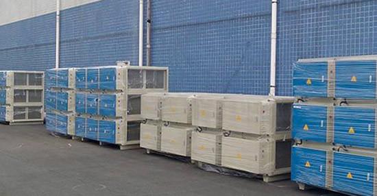 供应深圳工业有机废气处理成套设备厂家SNCR设备在废气治理脱硝工艺图片
