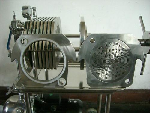 供应CR150不锈钢压滤机实验室板框压滤机