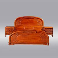 红木家具法式富贵大床新中式家具批发