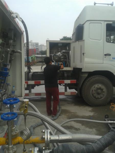 供应LNG加注站设备 液化天然气充装设备 杜瓦瓶充气设备