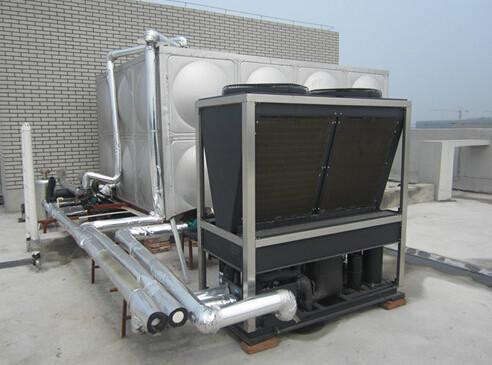 合肥空气能热泵热水器成套材料施工承包 空气源热水器