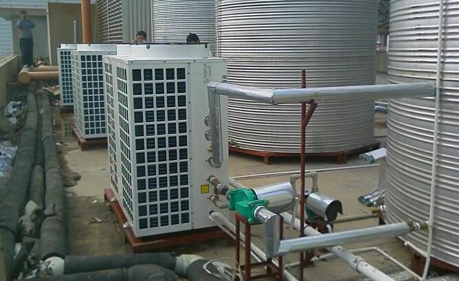 合肥空气能热泵热水器成套材料施工承包 空气源热水器