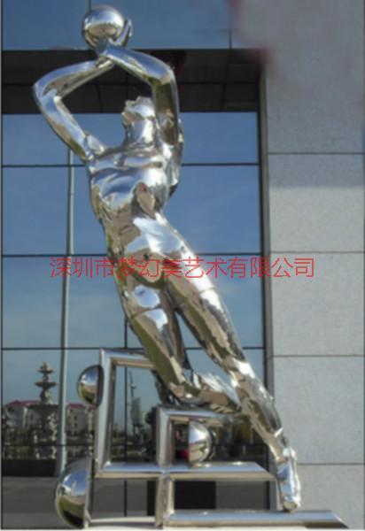 供应不锈钢运动人物雕塑 304不锈钢人物雕塑 北京厂家专业制作
