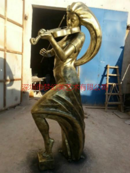 供应西方圣女铜雕人物 铜雕天使雕塑 仿铜人物雕塑