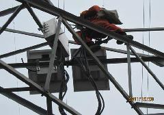 供应电力杆塔倾斜在线监测装置