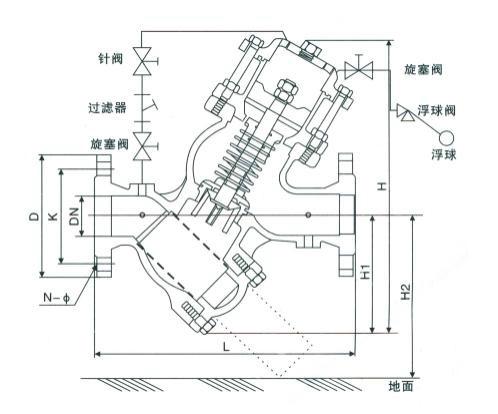 供应过滤活塞式电磁控制阀