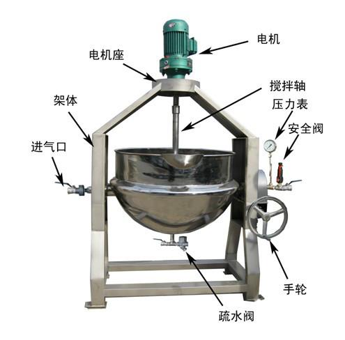 供应电加热夹层锅