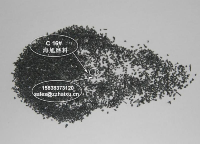供应用于喷砂|研磨|抛光的一级黑色碳化硅粒度砂/微粉