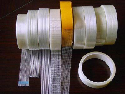 广东网格纤维胶带，网格纤维双面胶价格，超细密玻璃纤维胶带销售图片