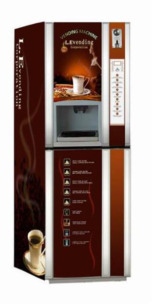供应以勒F302投币咖啡奶茶机，现调饮料机，冷热型咖啡机，自动落杯