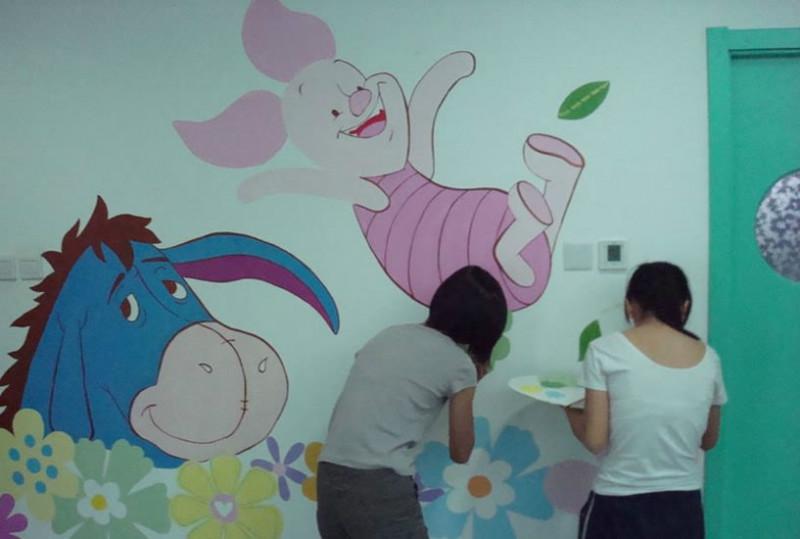 供应承接淄博幼儿园墙体彩绘工程