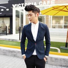 供应2014特色男士个性韩版休闲修身长袖小西装西,细分风格精致韩版图片