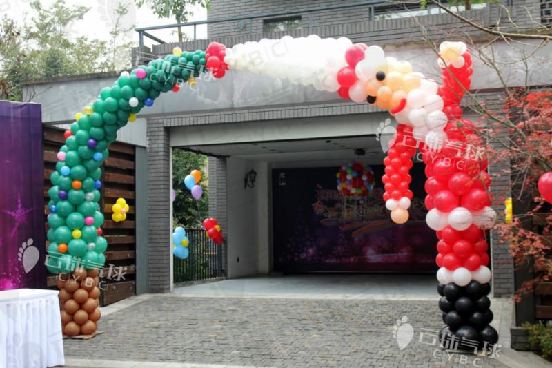 供应节日气球装饰/圣诞节气球装饰/圣诞老人气球/气球圣诞树