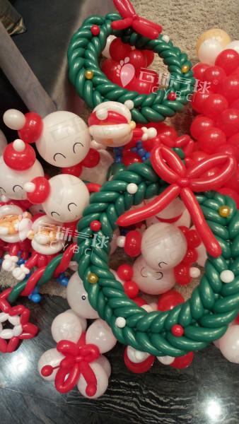 圣诞气球装饰/圣诞拱门/气球圣诞树批发