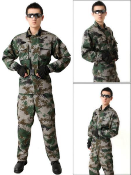 供应户外军迷荒漠迷彩服套装郑州男特种兵 野战服 多口袋作训服 耐磨正品