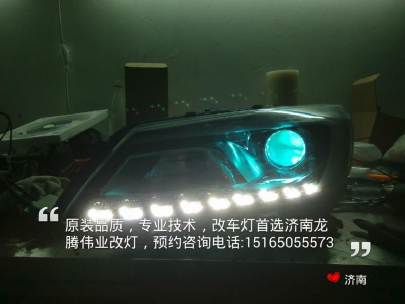 济南市奇瑞艾瑞泽大灯改装Q5双光透镜厂家供应奇瑞艾瑞泽大灯改装Q5双光透镜,LED泪眼，绿色恶魔眼