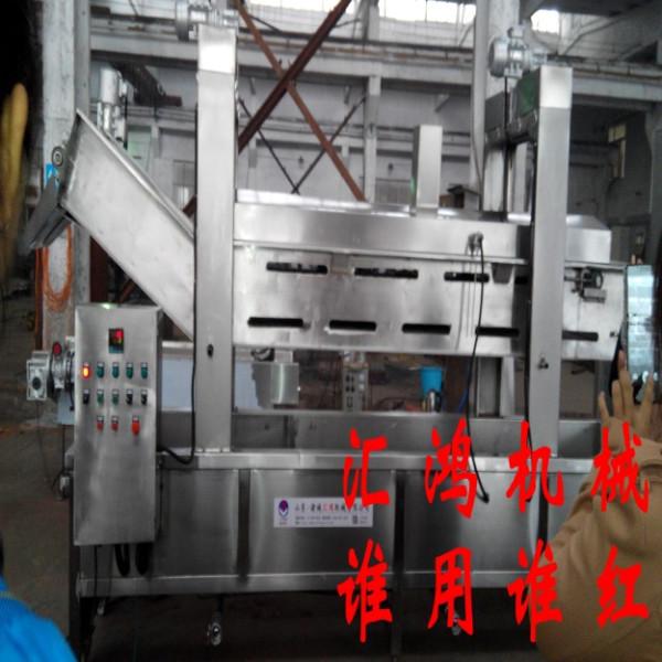 潍坊市葱酥油炸机厂家供应葱酥油炸机油炸流水线厂家大型油炸机价格HRML-4000