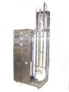 供应玻璃精馏装置精馏塔精馏设备价格