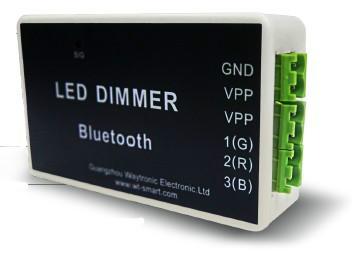 LED蓝牙控制器模块手机远程控制批发