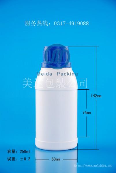 pe瓶GZ72-250ml叶面肥瓶高阻隔瓶批发