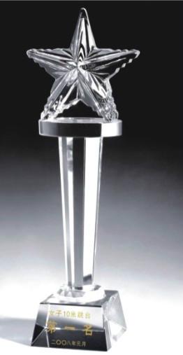 供应高档水晶奖杯奖牌各种造型