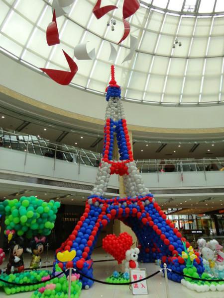 供应惠州气球布置，元旦布置年会气球装饰商业气球装饰