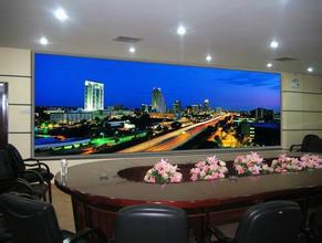室内LED全彩显示屏视频文字超高清深圳德安通厂家直供图片