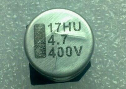 供应贴片电解电容4.7UF400V 10x10.2mm105℃图片