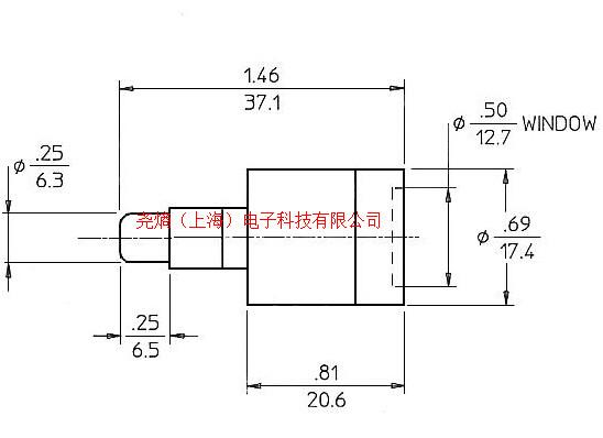 供应广州铍窗正比计数器出厂价4011/福建正比计数器供应商
