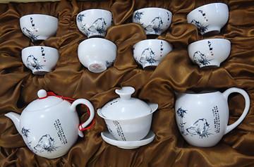 景德镇市定制陶瓷茶具高档陶瓷茶具厂家