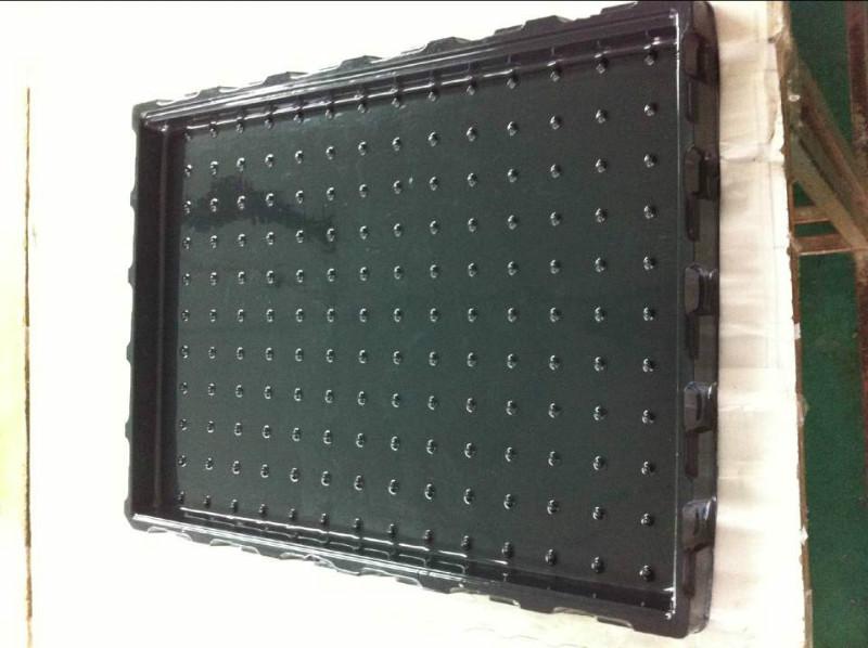 供应低价昆山超雅电子元件吸塑盘，供应各式折盒