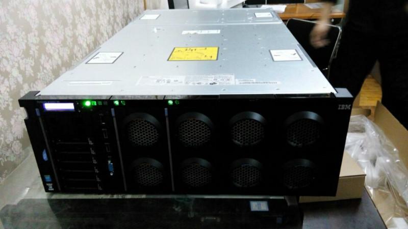 供应IBM3850X6服务器 E7-4809v2 六核 32G内存 RAID5 四千兆网卡 导轨 双电源服务器