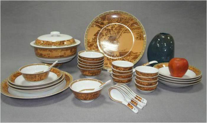 供应高温强化瓷陶瓷套装餐具批发零售，陶瓷碗，陶瓷碟，陶瓷杯