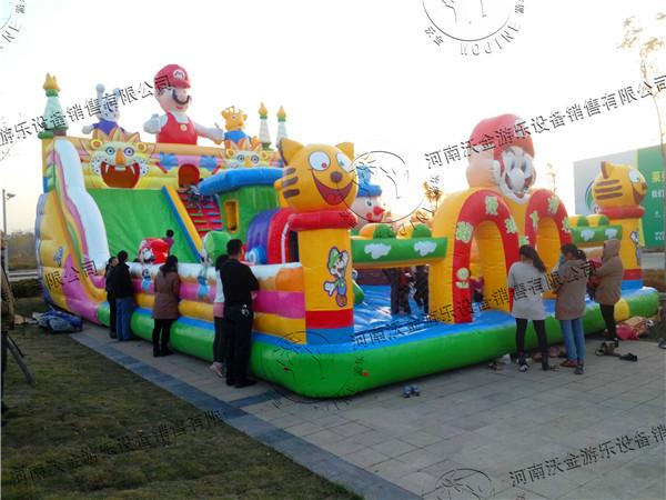 儿童充气玩具专业生产厂家河南沃金批发