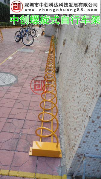 供应重庆渝中区首选卡位式自行车停车架