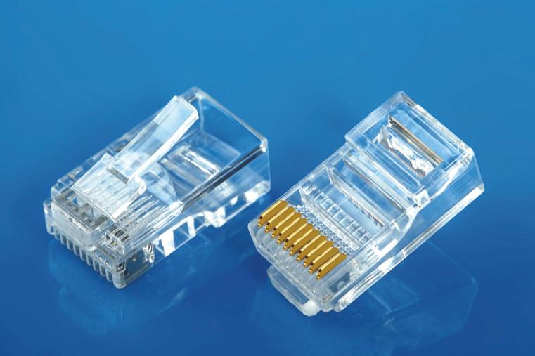 rj45短体水晶头