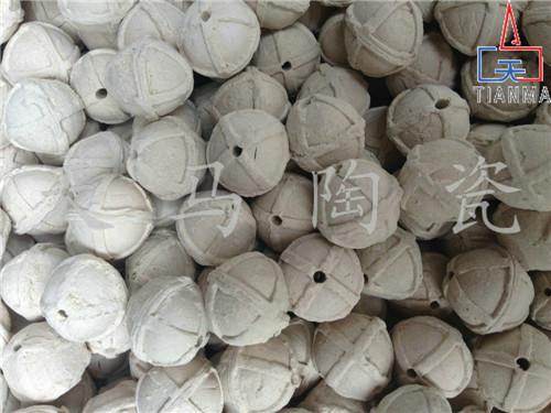 供应陶瓷开孔球填料低价销售 陶瓷开孔球填料吸附原理