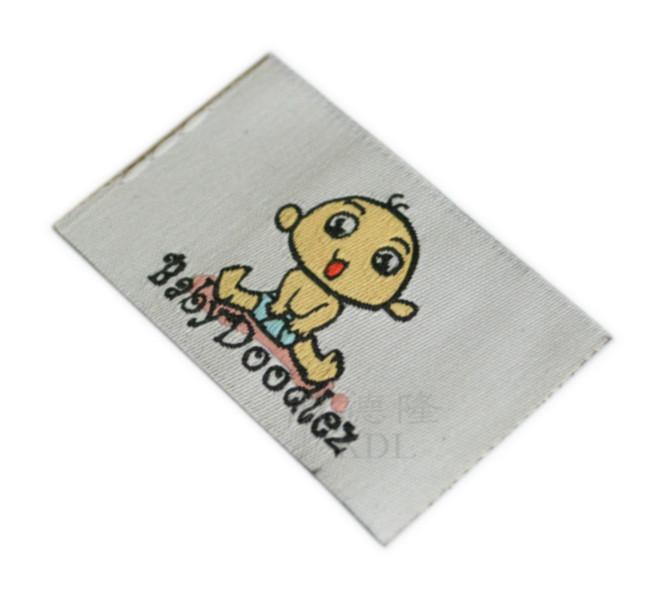 供应生产童装织唛商标可定制