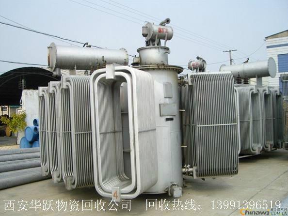 供应用于陕西废旧回收的西安变压器回收干式变压器回收图片