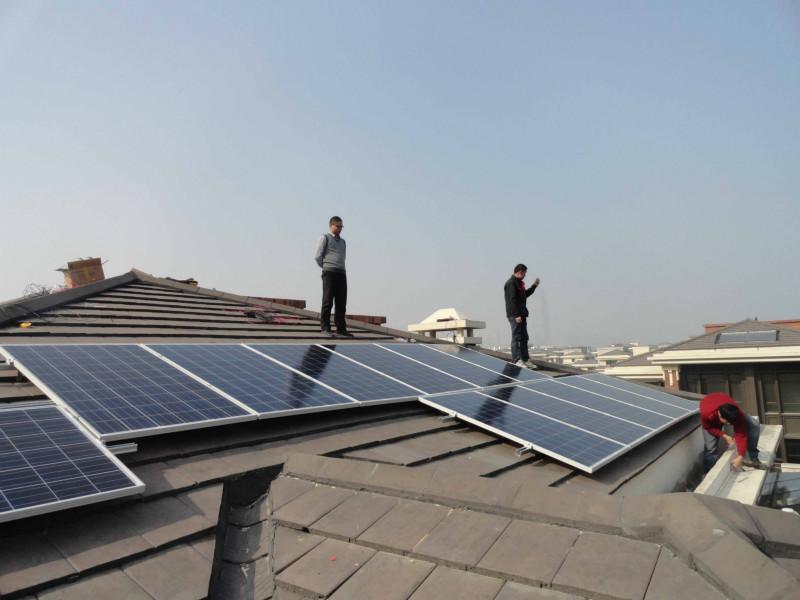 杭州超市6KW家庭太阳能发电设备批发