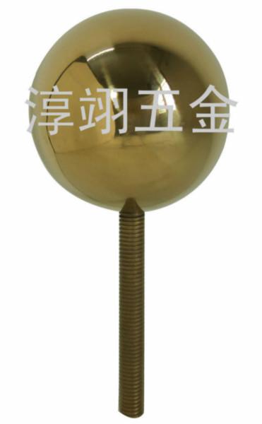 供应用于组装配件装饰的带螺丝不锈钢圆球 空心球