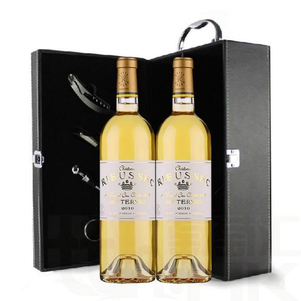 供应拉菲莱斯古堡贵腐甜白葡萄酒双支+礼盒8.8折优惠法国波尔多贵腐酒