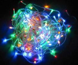 供应七彩LED圣诞树灯满天星灯串LED图片