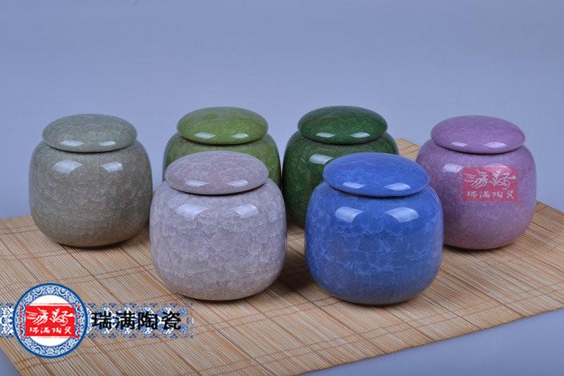 景德镇市装蜜枣的陶瓷密封罐子定做厂家